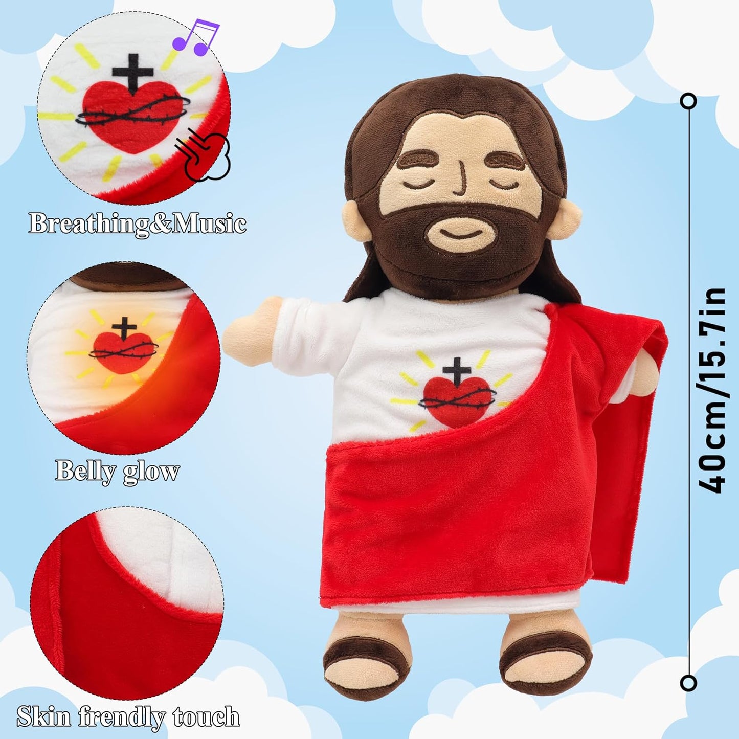 Peluche que respira de Jesús